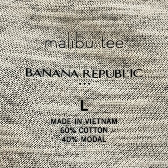 Banana Republic Malibu tee snake print top sz large - Picture 5 of 5